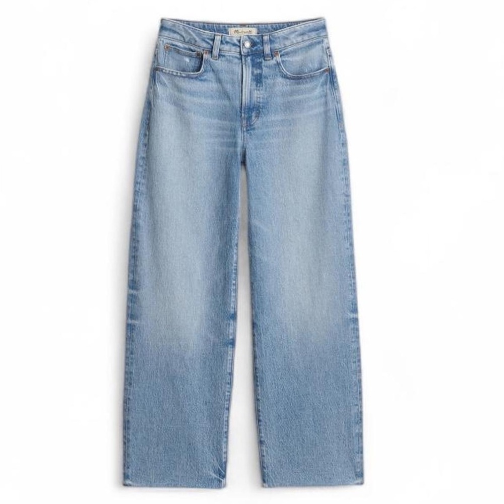 NWT Madewell Curvy Petite 24” “ the perfect wide leg cropped jean.”